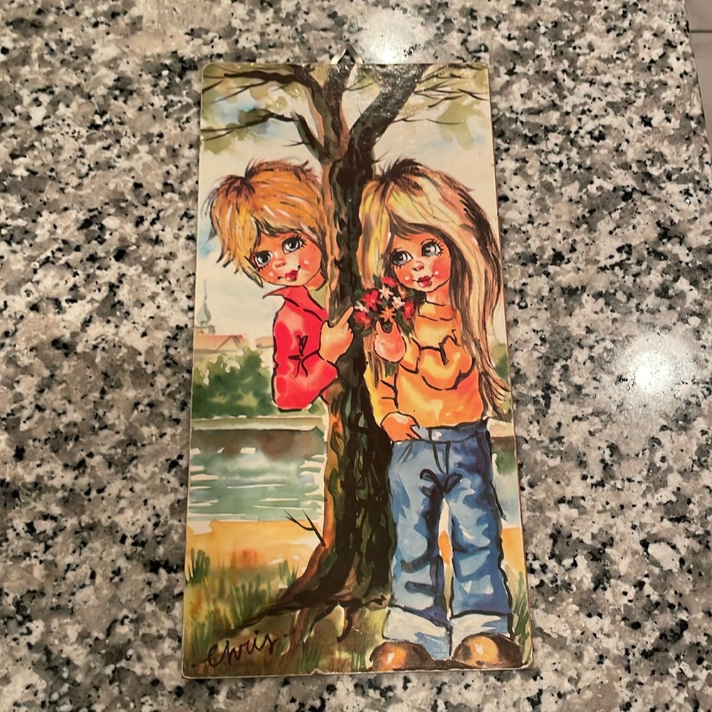 Funky ‘70’s plaque